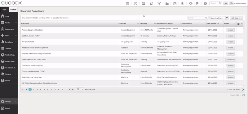 Step 2. Migrating a compliance rule.gif